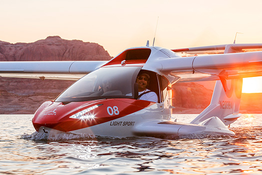 ICON A5 on Lake Powell
