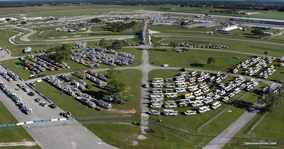 Aerial Photographs of the Response to Hurricane Ian Staged at the ...