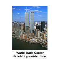 Aerial Photograph of World Trade Center