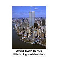 Aerial Photograph of World Trade Center