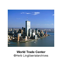 Aerial Photograph of World Trade Center