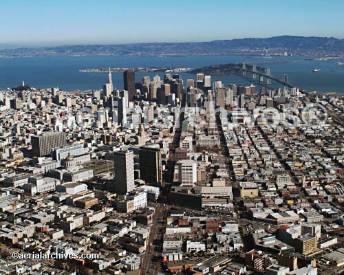 © aerialarchives.com San Francisco, CA Aerial View,  Market Street
AHLB2054.jpg