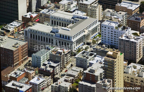 © aerialarchives.com,   San Francisco Architecture,  stock aerial photograph, aerial 
photography, AHLB3319