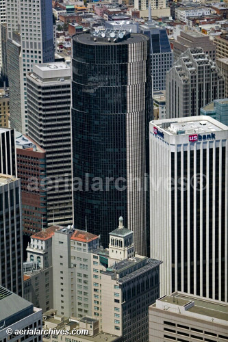 © aerialarchives.com, 101 California Street  San Francisco architecture,  stock aerial photograph, aerial
photography, AHLB3324.jpg