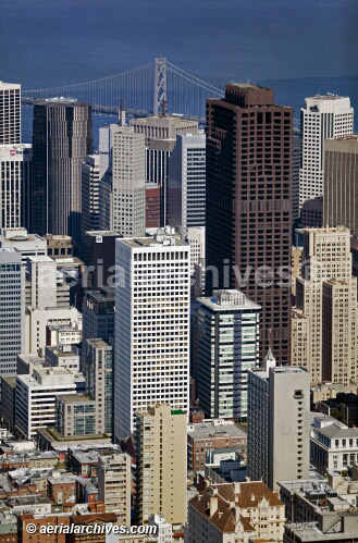 © aerialarchives.com,  Bank of America Tower San Francisco High Rises aerial photograph, aerial
photography, AHLB3333.