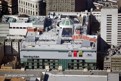 © aerialarchives.com,  Bloomingdales, San Francisco architecture,  stock aerial photograph, aerial
photography, AHLB3382.jpg