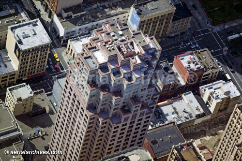 © aerialarchives.com,   aerial photograph 333 Bush Street San Francisco  stock aerial photograph, aerial
photography, AHLB3721.jpg