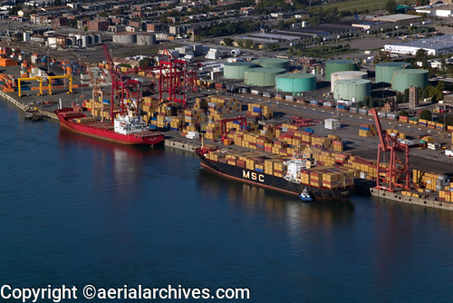 © aerialarchives.com photographie arienne du port de Montral, Qubec, Canada 