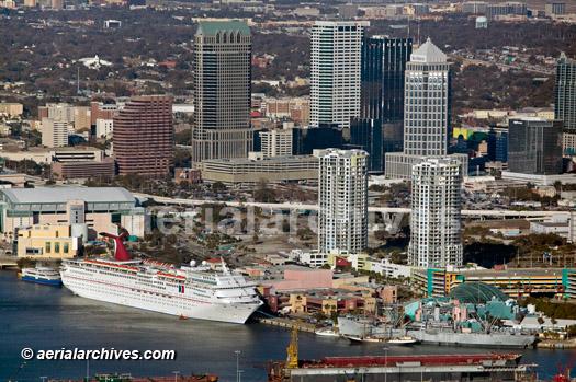 © aerialarchives.com Cruise Line Terminal, Port of Tampa, Florida aerial photograph,
AHLB6035